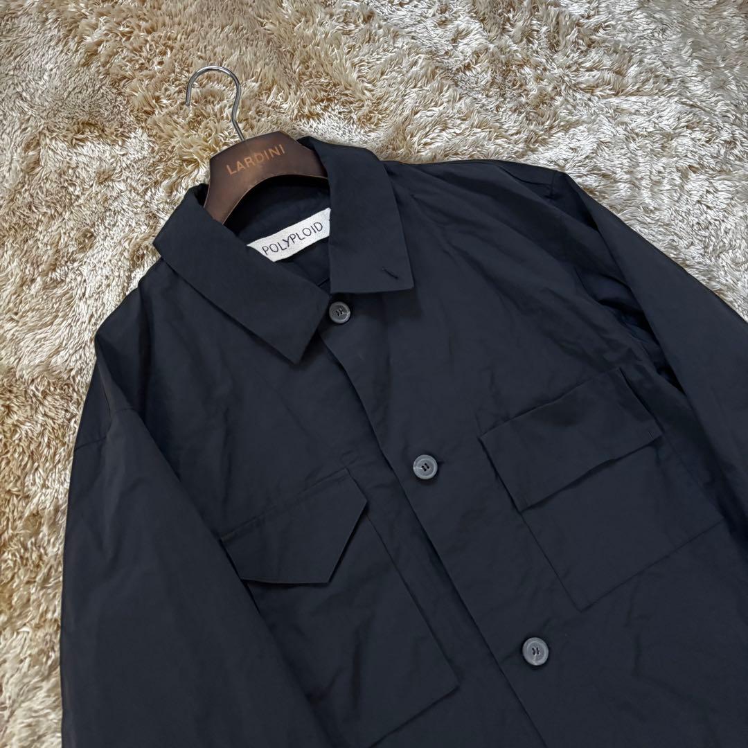 POLYPLOID ポリプロイドWORKWEAR JACKET B 黒 4
