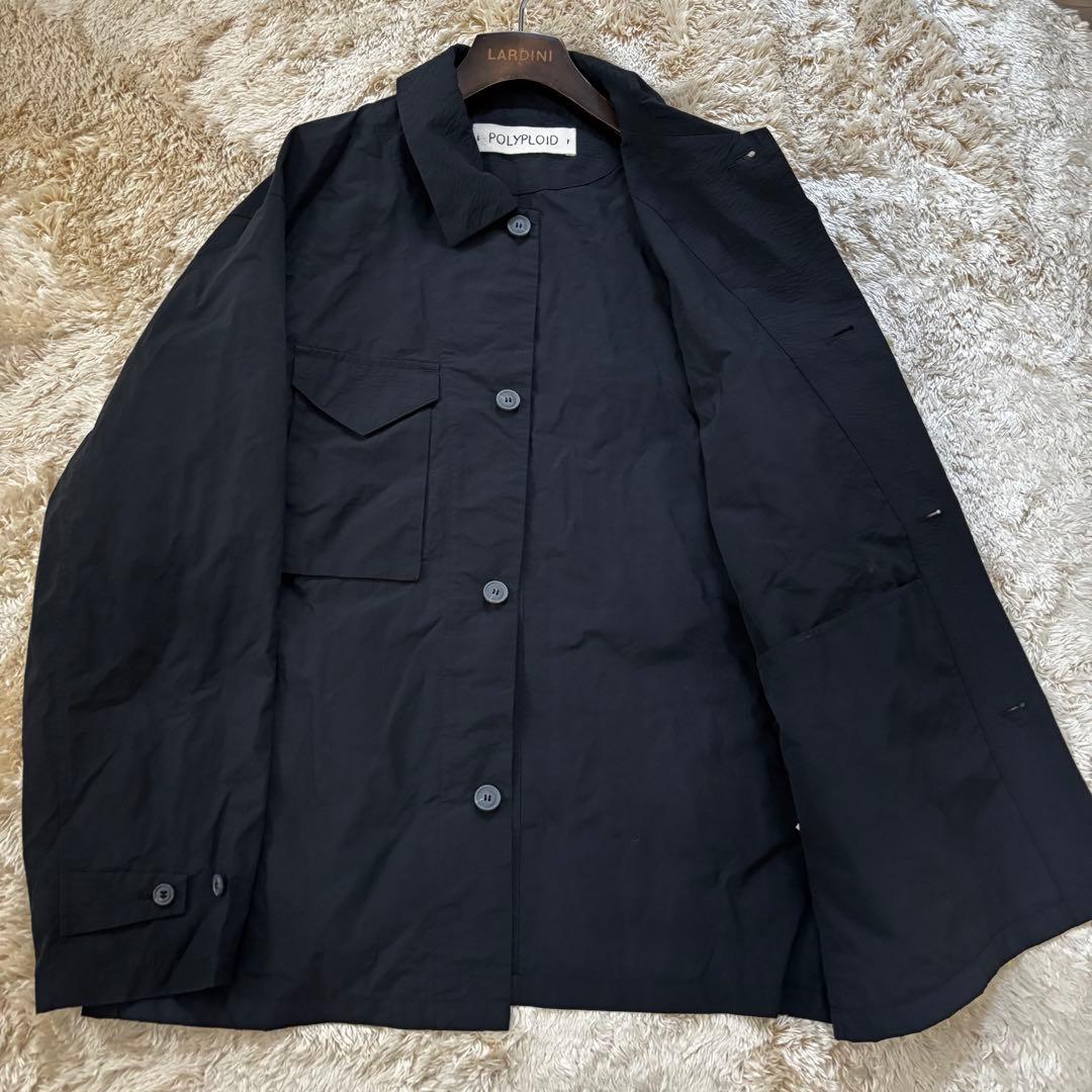 POLYPLOID ポリプロイドWORKWEAR JACKET B 黒 4