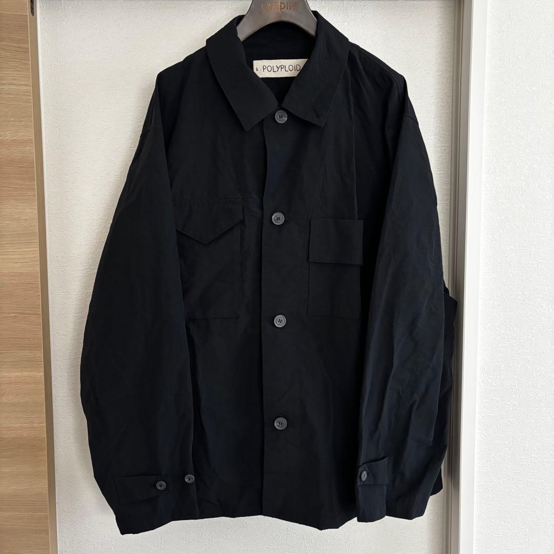 POLYPLOID ポリプロイドWORKWEAR JACKET B 黒 4