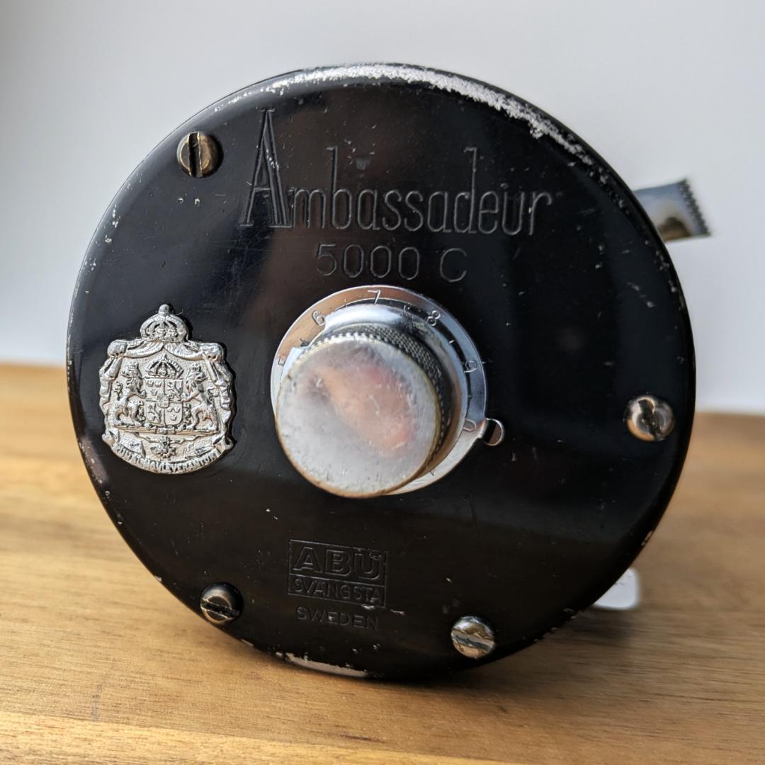 ABU Ambassadeur 5000C スウェーデン ヴィンテージ アブ 黒