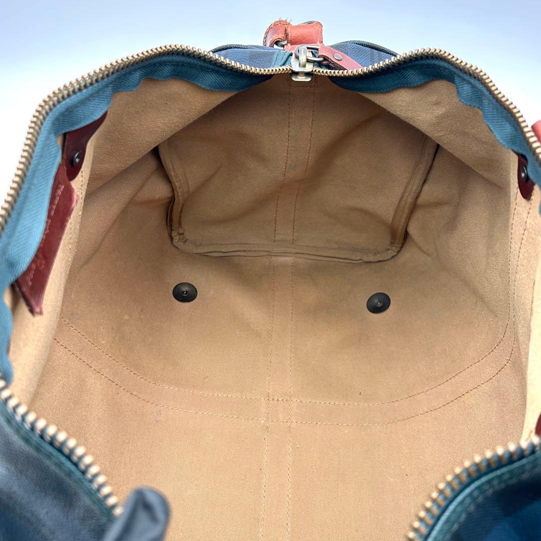 ✨美品✨ ラルフローレン 2WAY ボストンバッグ チェック 旅行 南京錠付き