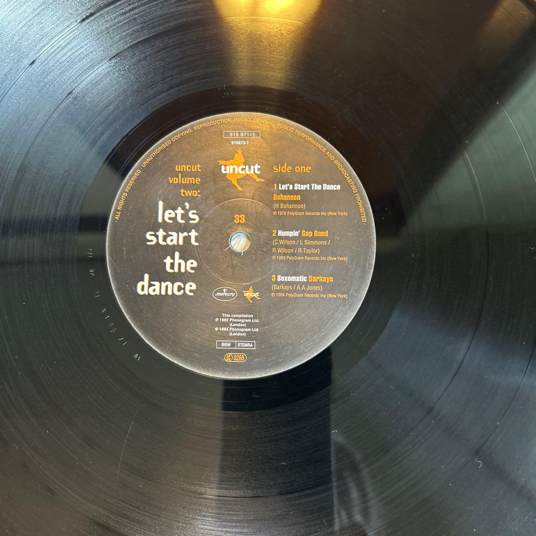 洋楽 Uncut Volume Two: Let's Start The Dance