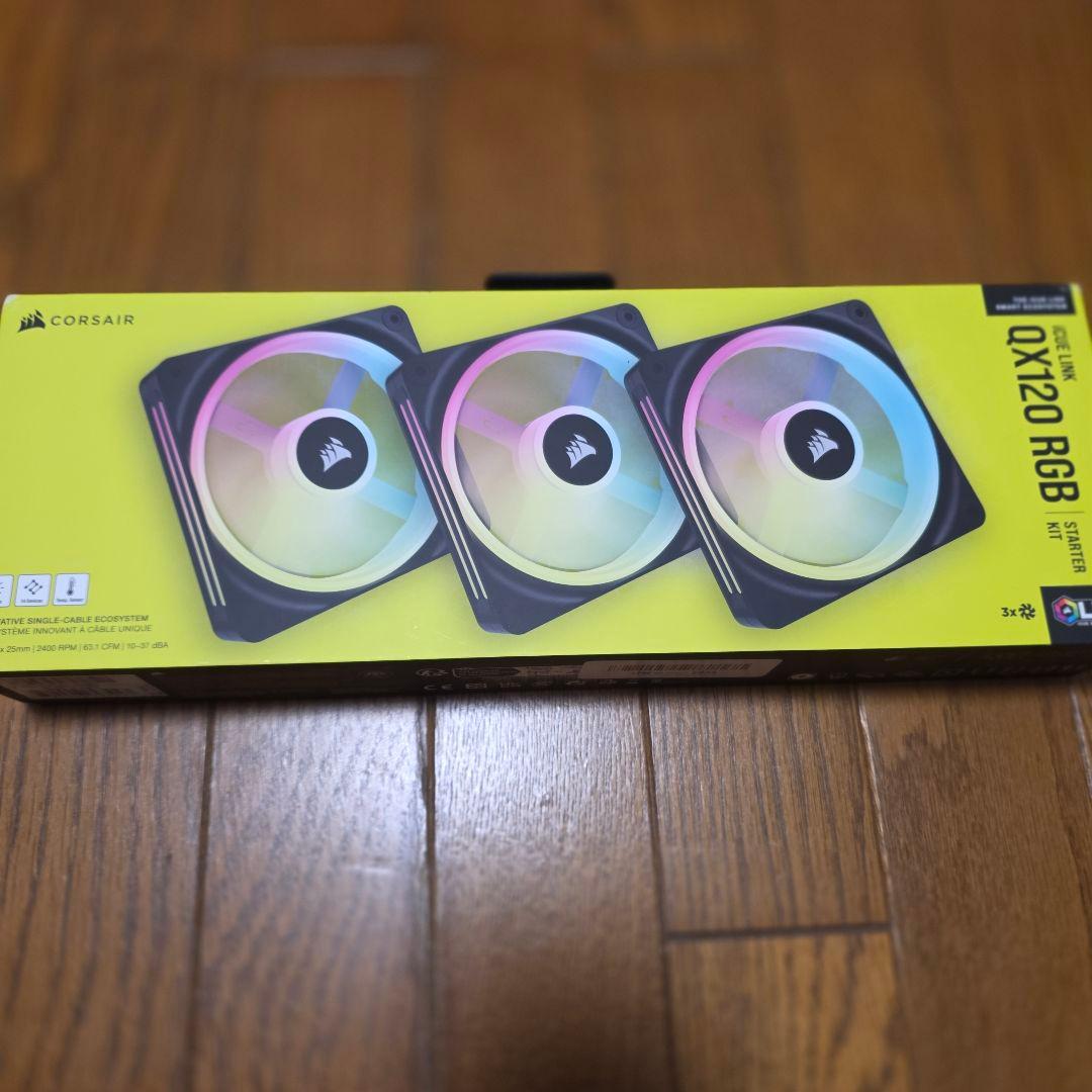 ジ*キ様 CORSAIR QX120 RGB 6個セット