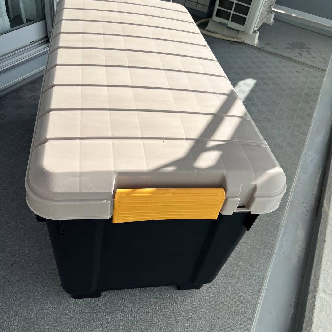 アイリスオーヤマ RVBOXカーキ/ブラック 幅100×奥行50×高さ50cm