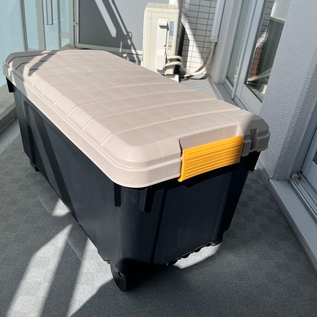 アイリスオーヤマ RVBOXカーキ/ブラック 幅100×奥行50×高さ50cm