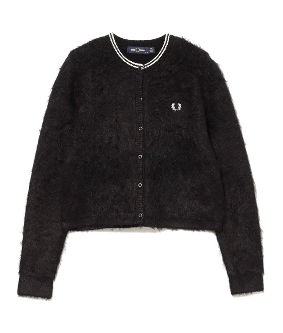 mmm 今季完売品‼️ 【別注】FRED PERRY /シャギーカーディガン