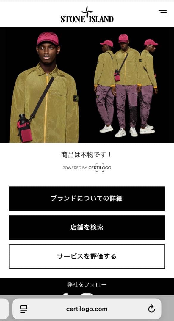 Stone  w38 カーゴパンツ グレー