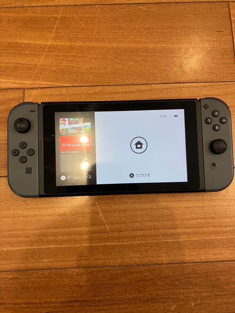 Switch 本体 グレー 未対策機　 Joy-Con2セット　付属品フル