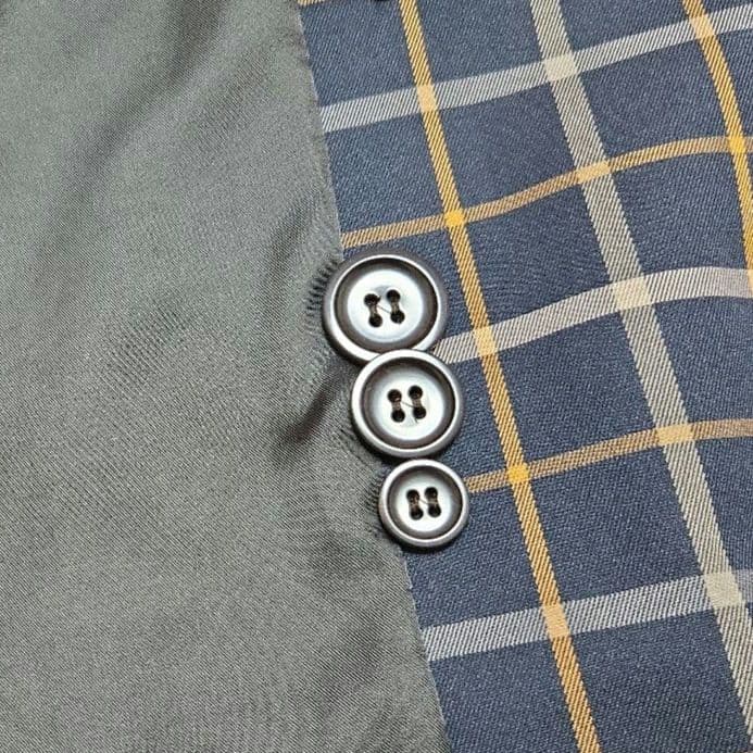 新品・未使用★COACHチェック柄トレンチコート　XS/M　ミディアム丈ベルト付