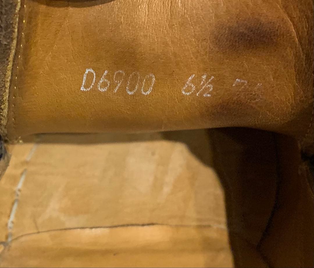シ*ケ様 DANNER デッキシューズレザーシューズ D6900 6 1/2 2