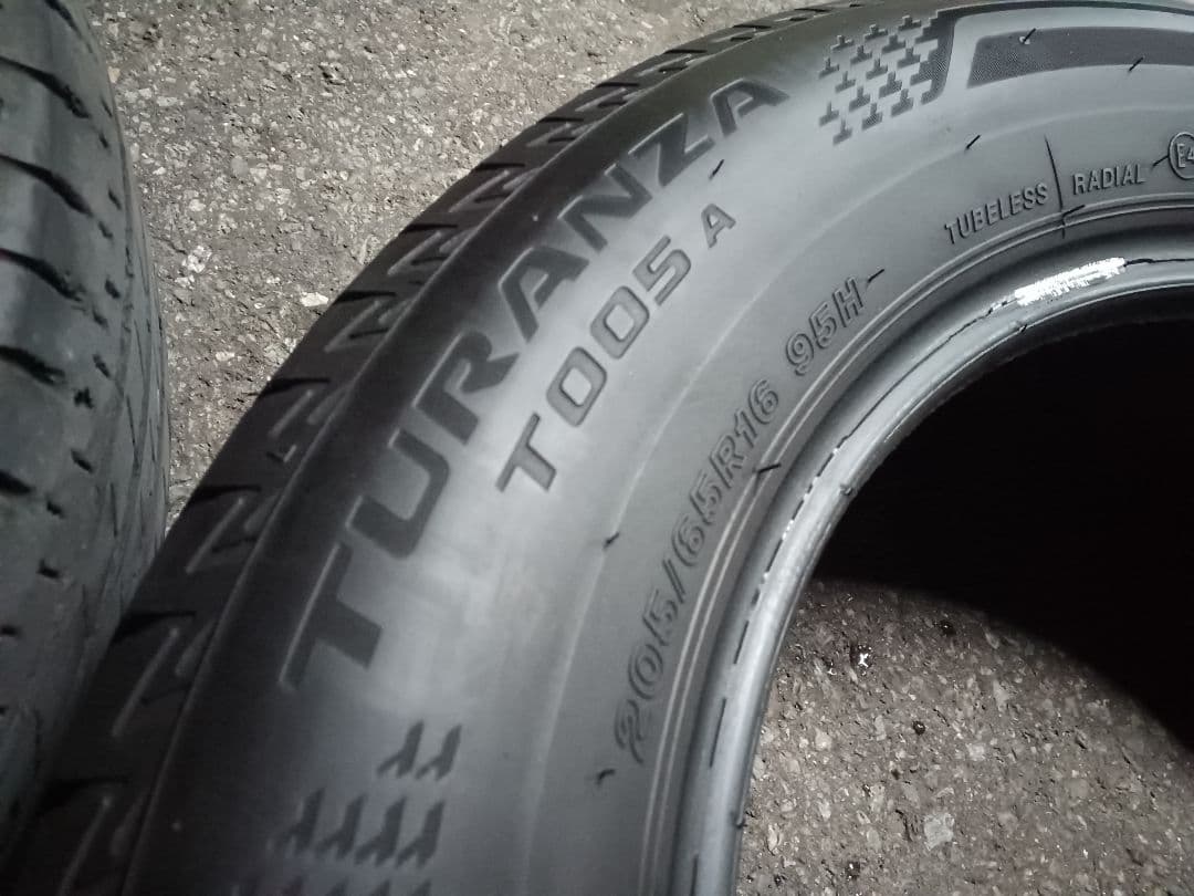 205/65R16 2本　7分山　ブリヂストン　2023年製造