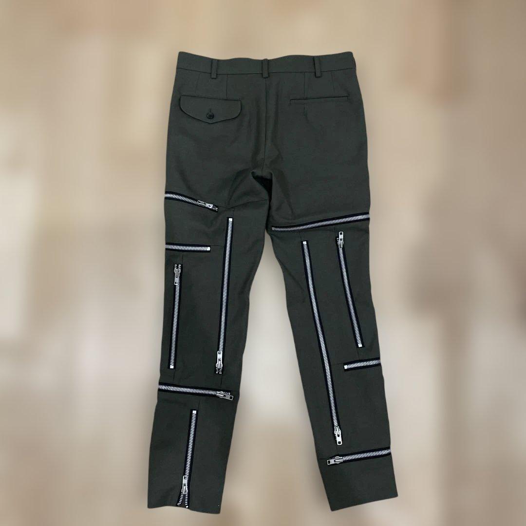 新品　25aw コムデギャルソン オムプリュス ジップパンツ　S