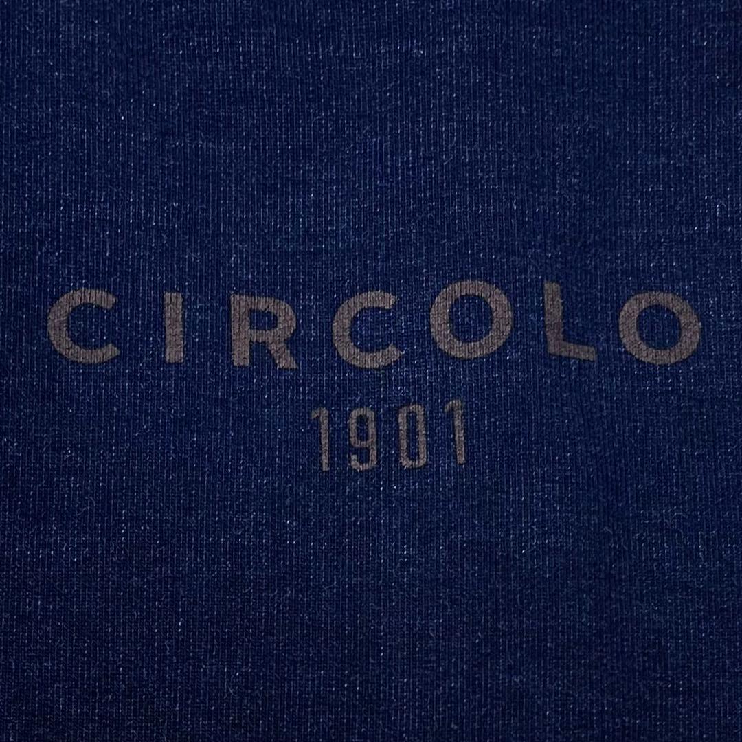 極希少 CIRCOLO1901 チルコロ 鹿の子 デニム ジャージージャケット