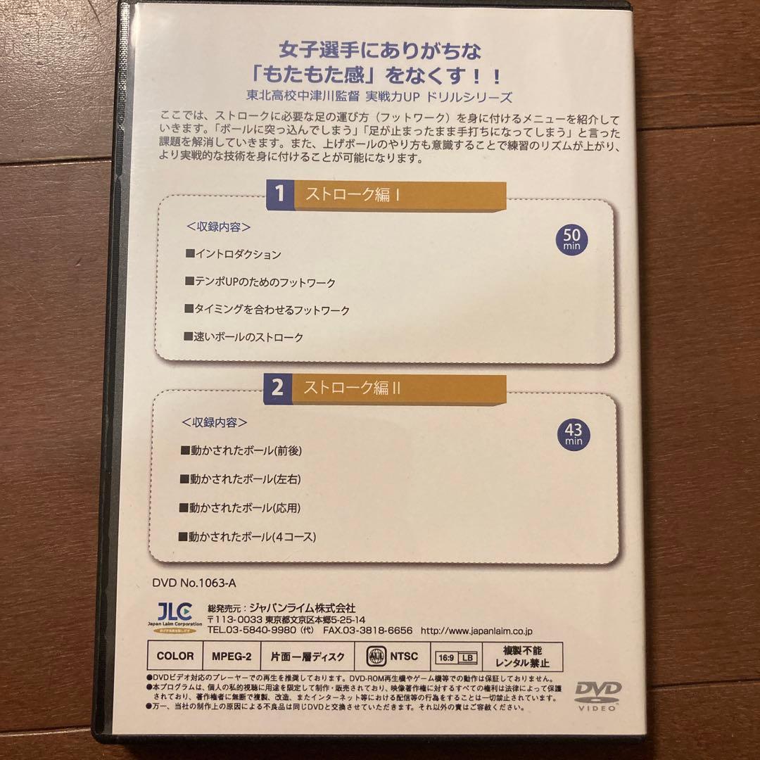 実戦力UP ドリルシリーズ ストローク編 DVD