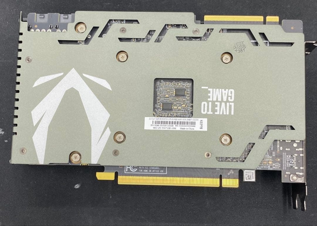 グラフィックボード・グラボ・ビデオカード ZOTAC 2070 super MINI