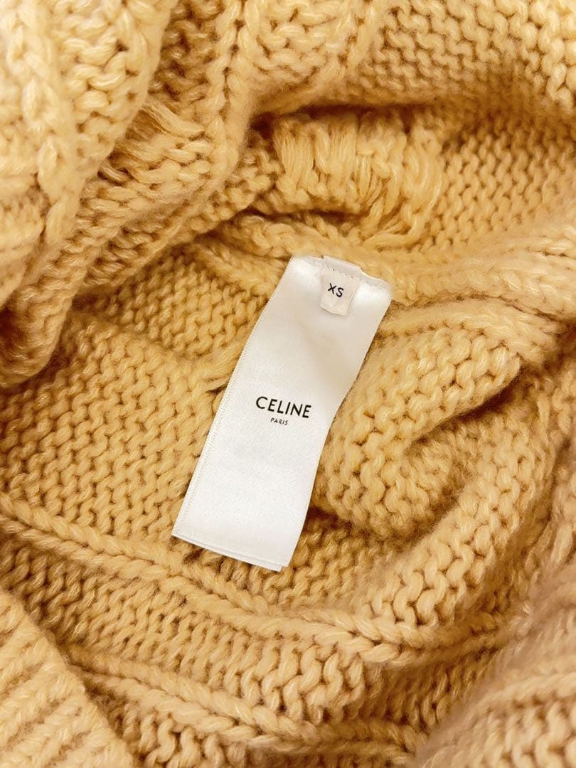 CELINE ロングカーディガン/カシミア&シルク 定価462,000円
