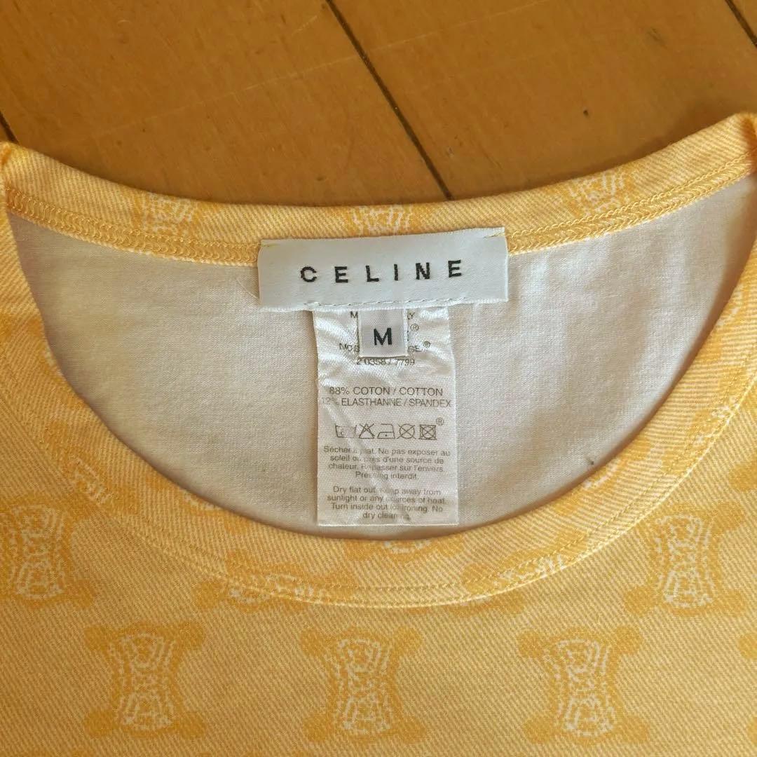 【クリタ】CELINE セリーヌ レディース Tシャツ Mサイズ