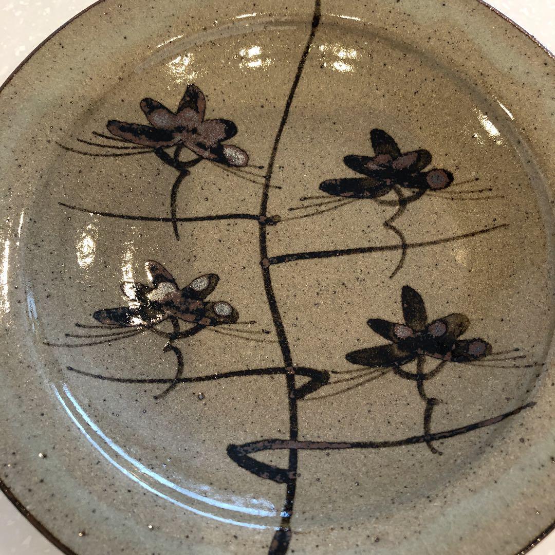 十四代　中里太郎右衛門窯　未使用　絵唐津　皿　菓子皿