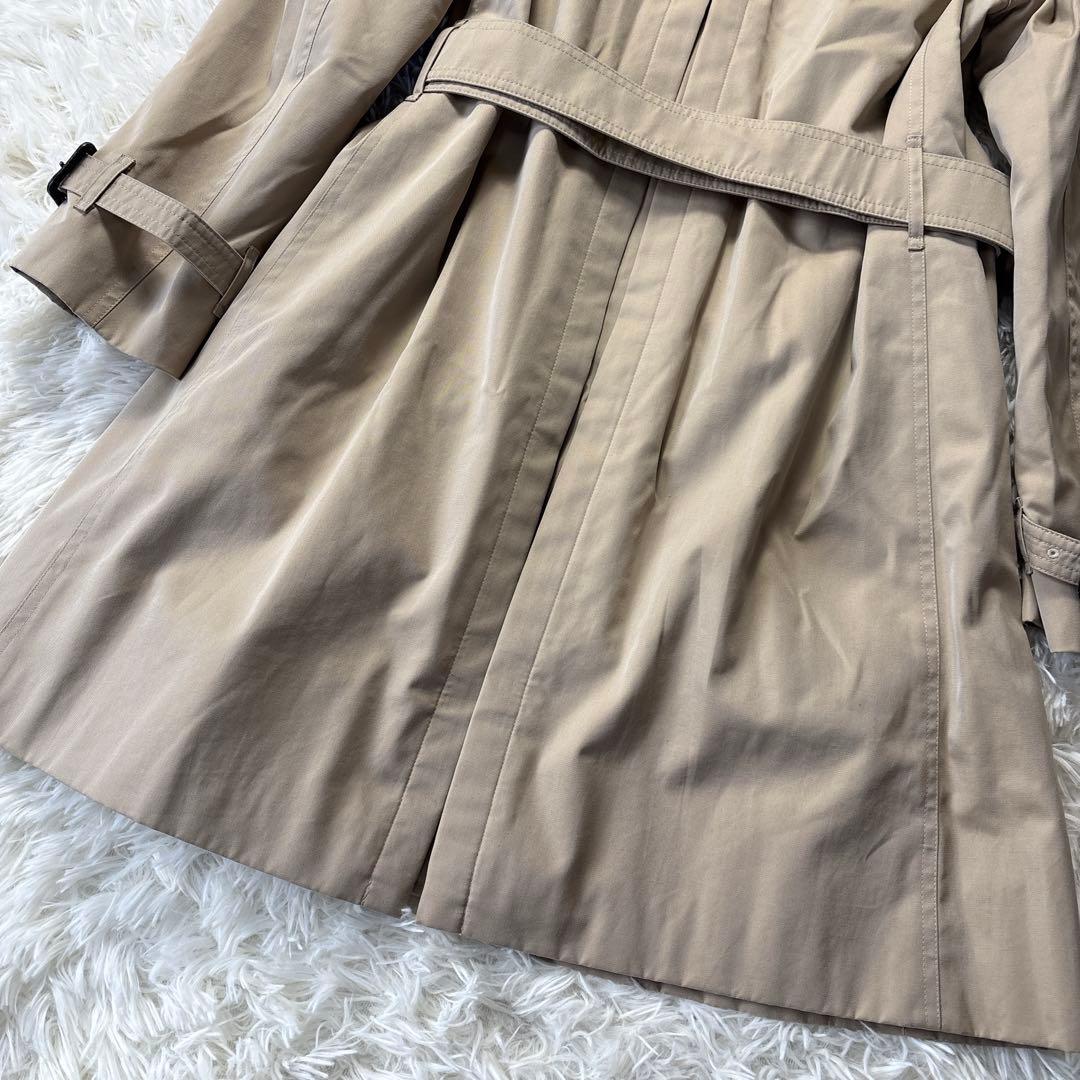 ☆大きいサイズ2XL☆バーバリーロンドン トレンチコート ベルト ノバチェック