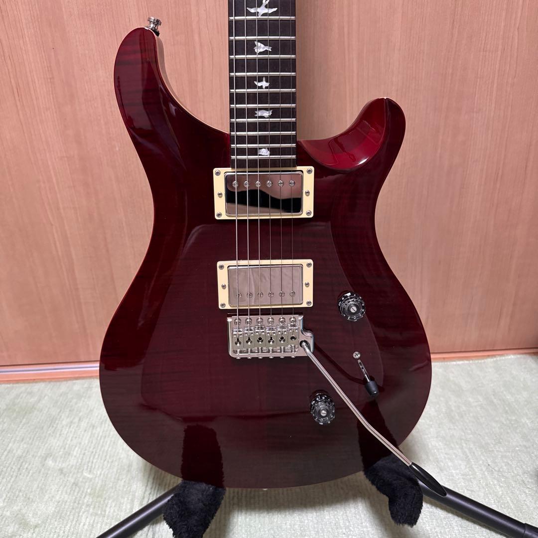 土日値下げ　PRS SE Custom24 Black Cherry 改造