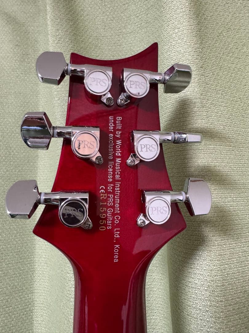 土日値下げ　PRS SE Custom24 Black Cherry 改造