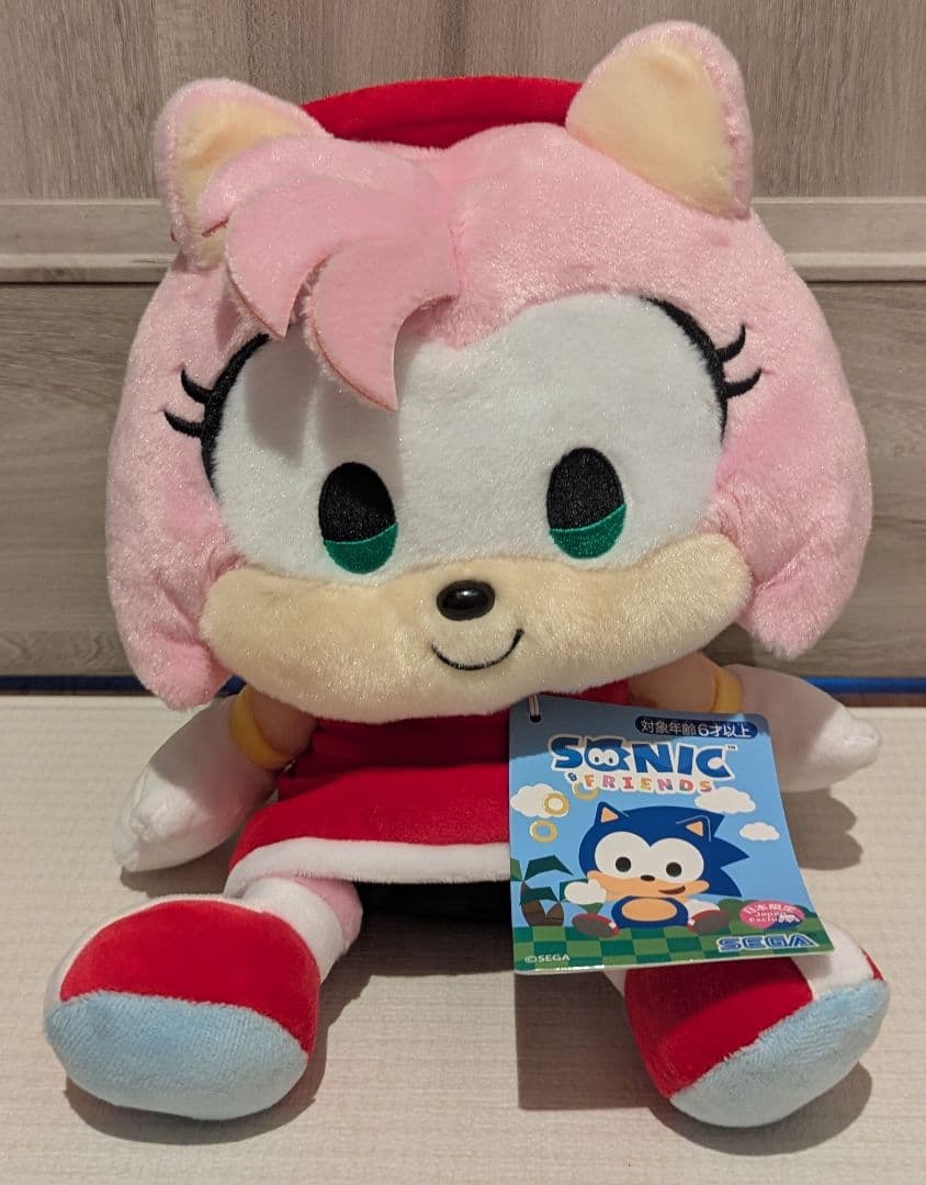 ソニック＆フレンズ　ぬいぐるみ　3体セット　ソニック　エミー　テイルス