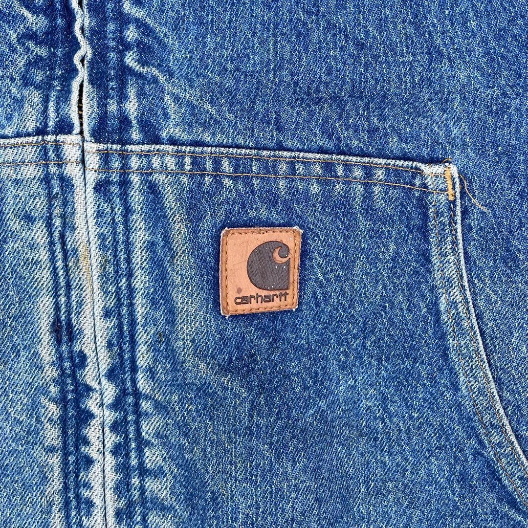 Y*o様 '00s Carhartt デニム アクティブジャケット　実寸XLくら