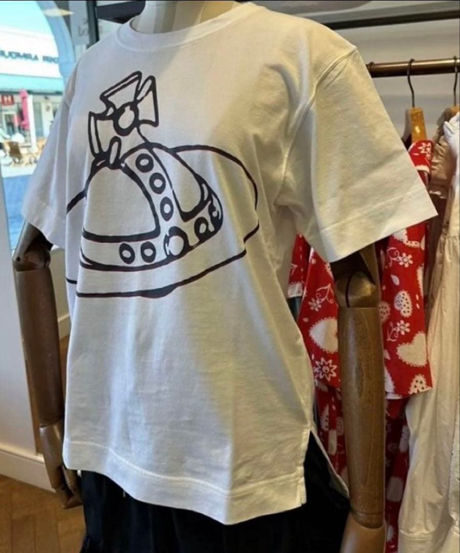24S-S オーガニック天竺 ORBプリント ボーイズ Tシャツ 01