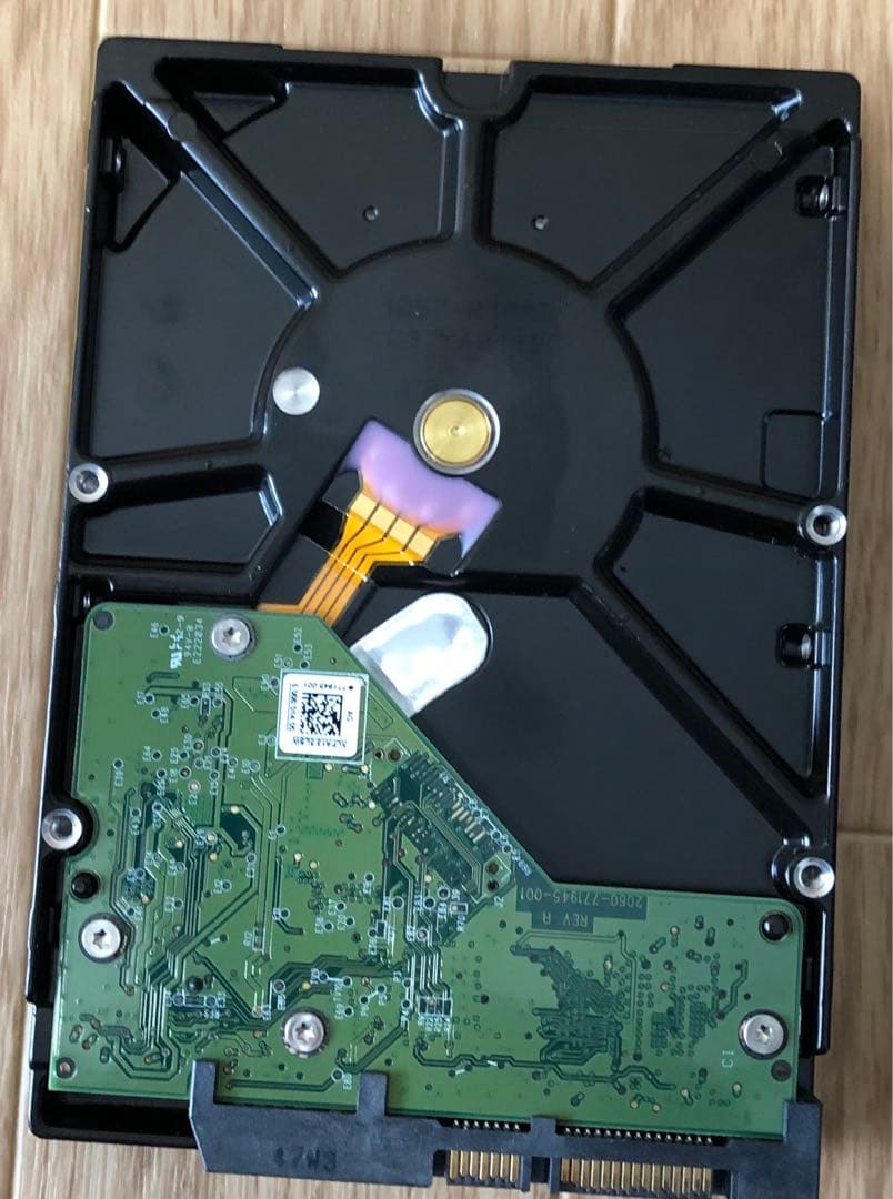 3.5インチ 3TB HDD. WD. 使用時間 6549h 健康状態　正常