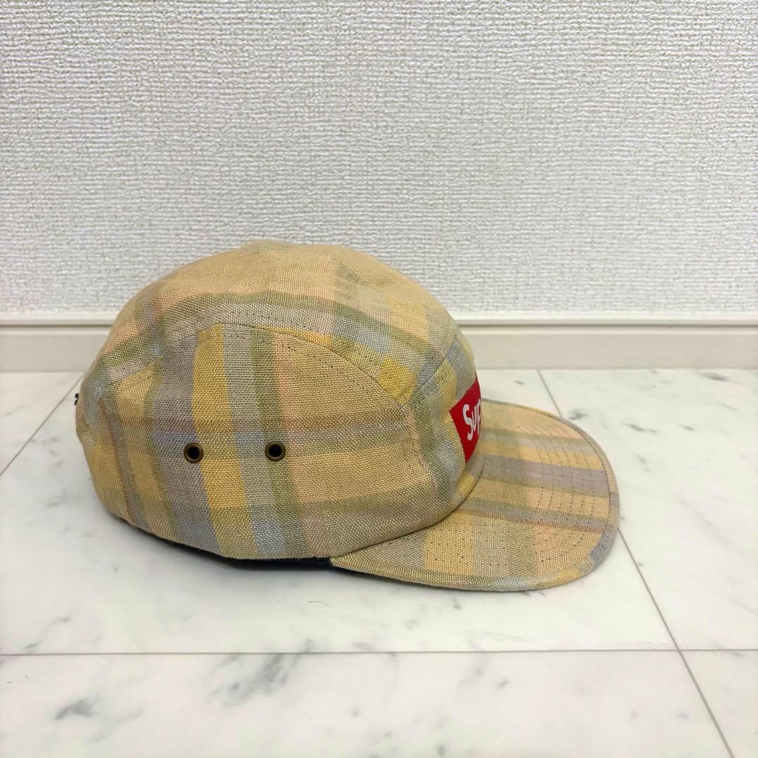 Supreme Plaid Camp Cap キャンプキャップ　チェック柄