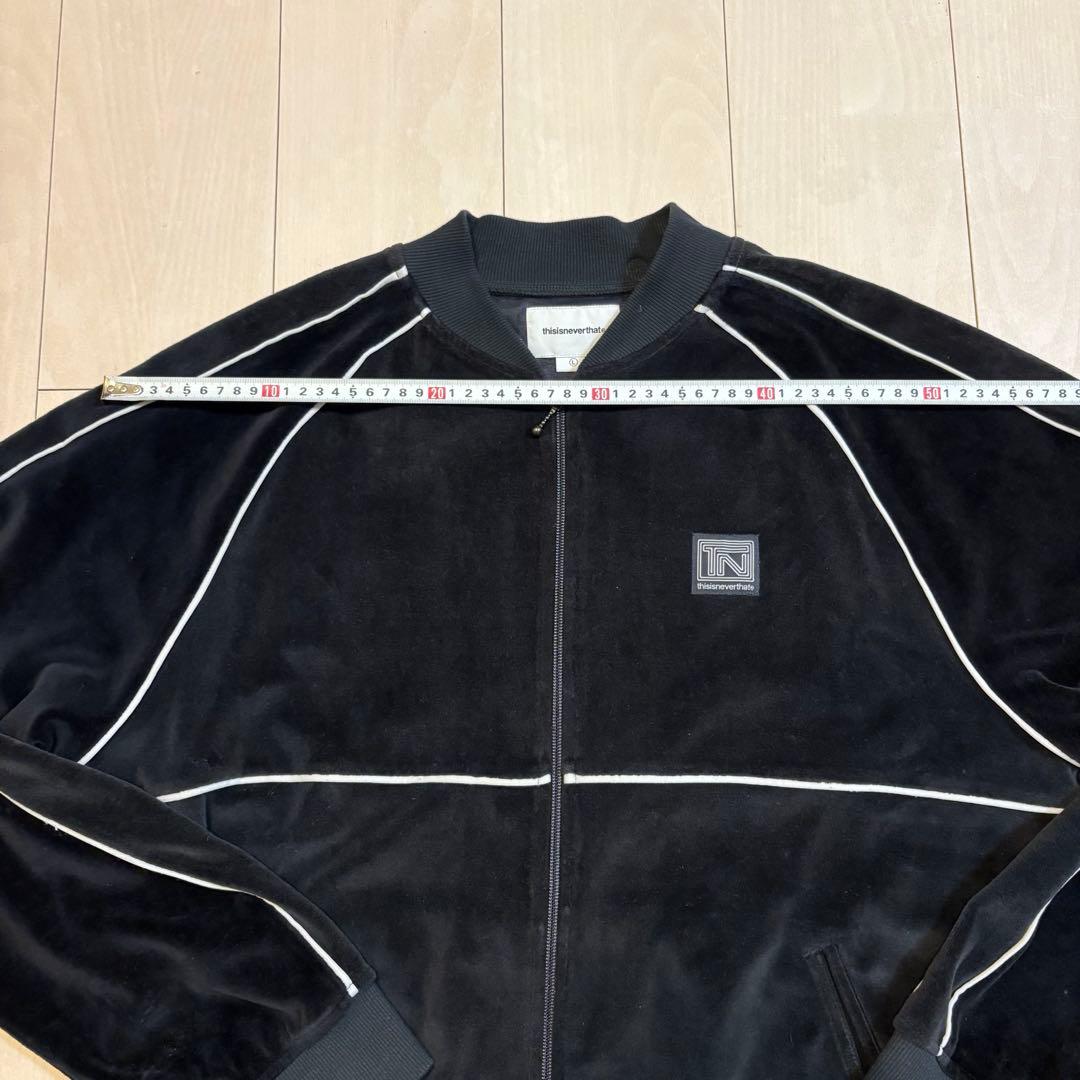 【完売品】thisisneverthat ベロア　トラックジャケット　L