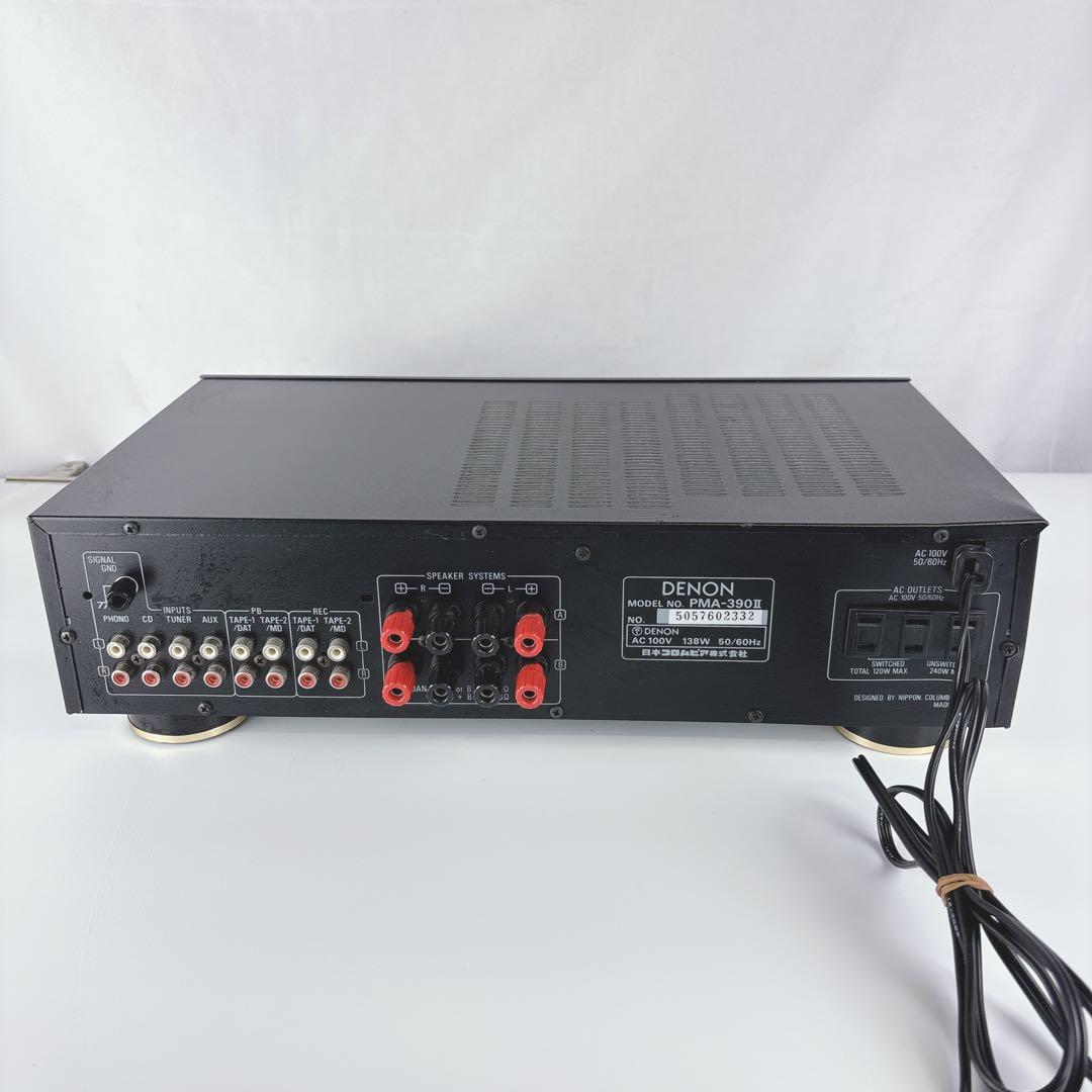 【美品】DENON PMA-390Ⅱ プリメインアンプ デノン