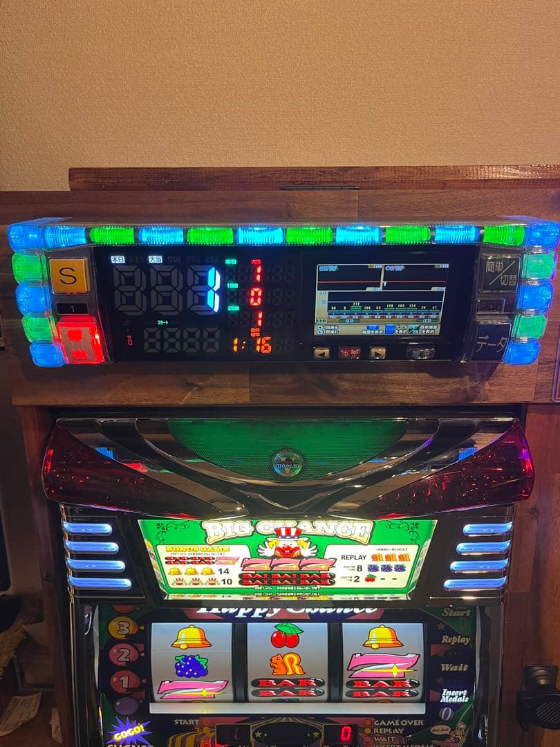 6号機　ハッピージャグラーV 実機