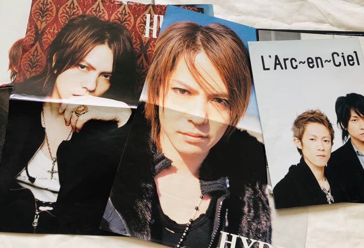 L'Arc-en-Ciel 雑誌　付録付き　ポスター　音楽誌　CDデータ