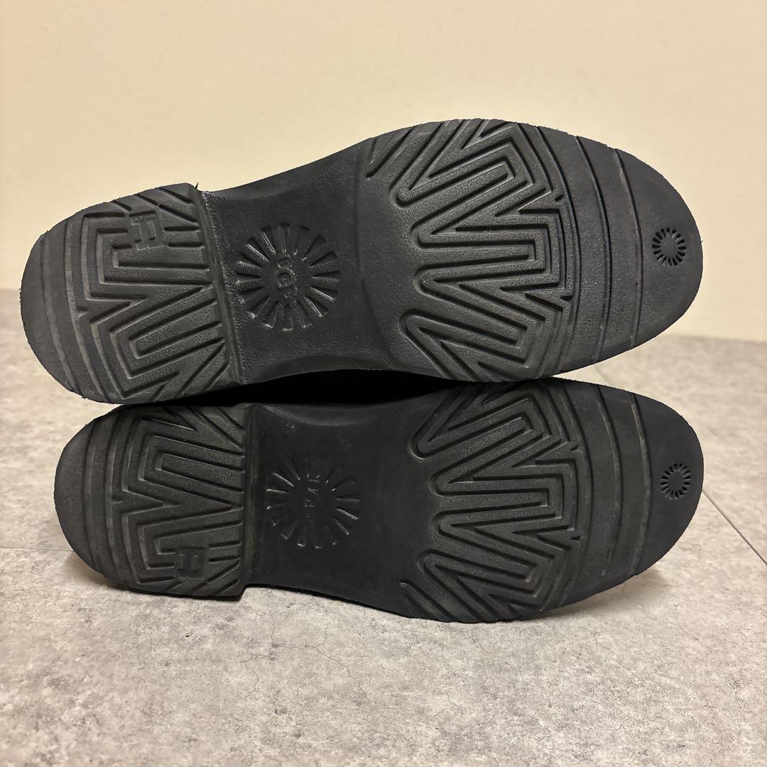 極美品✨️ 希少モデル UGG レースアップ ムートンブーツ ブラック 22.5