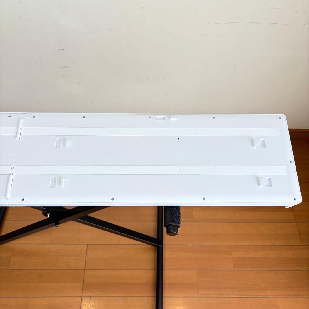 【美品・スタンド/椅子付属】折りたたみ式 充電式 88鍵盤 電子ピアノ