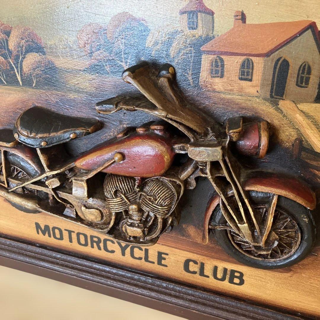 ハーレーダビッドソン HARLEY DAVIDSON 壁掛け 木製装飾