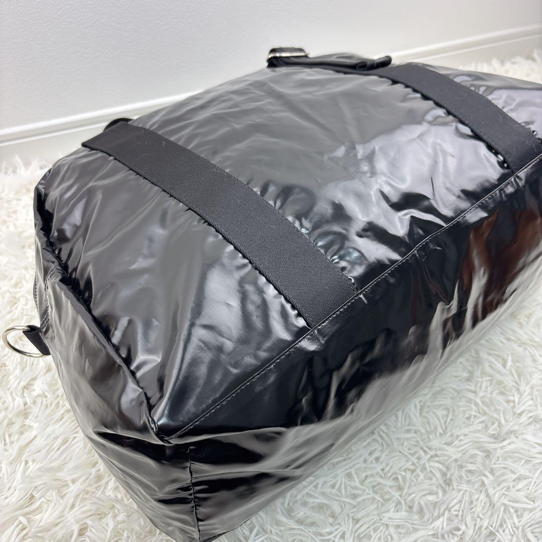 美品✨jack gommeジャックゴム ボストン 黒 Light ポーチ付