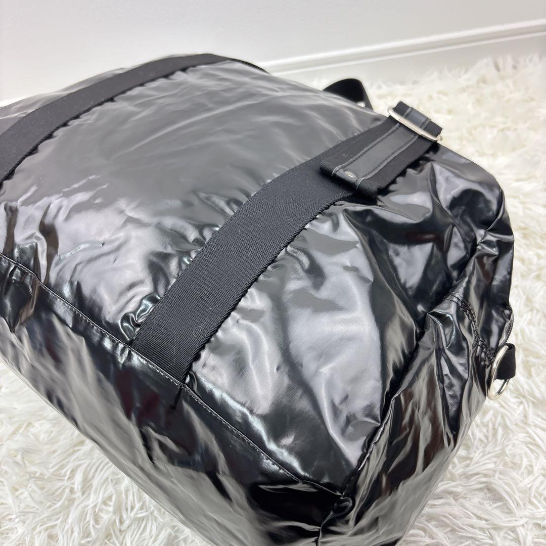 美品✨jack gommeジャックゴム ボストン 黒 Light ポーチ付