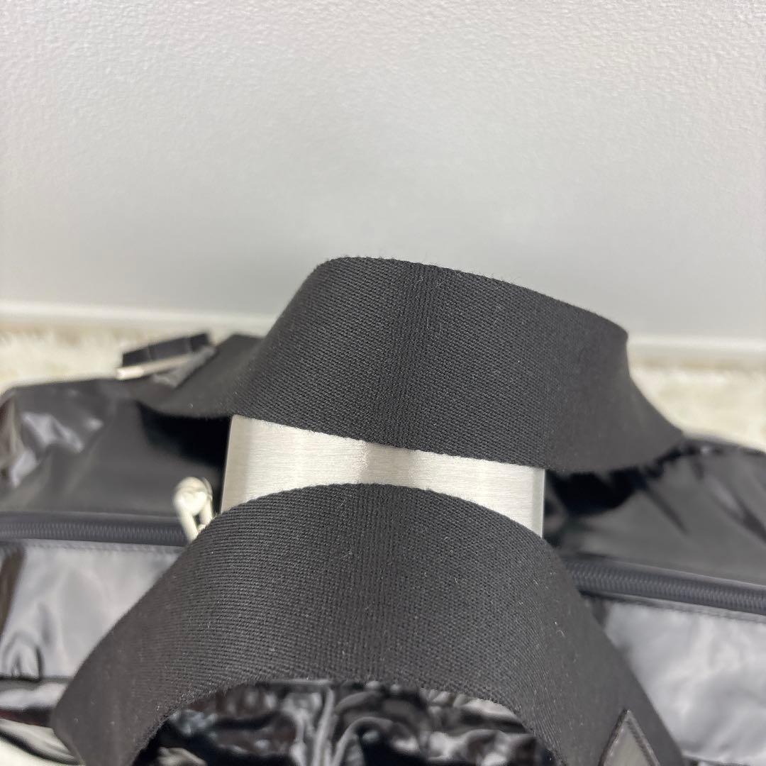 美品✨jack gommeジャックゴム ボストン 黒 Light ポーチ付