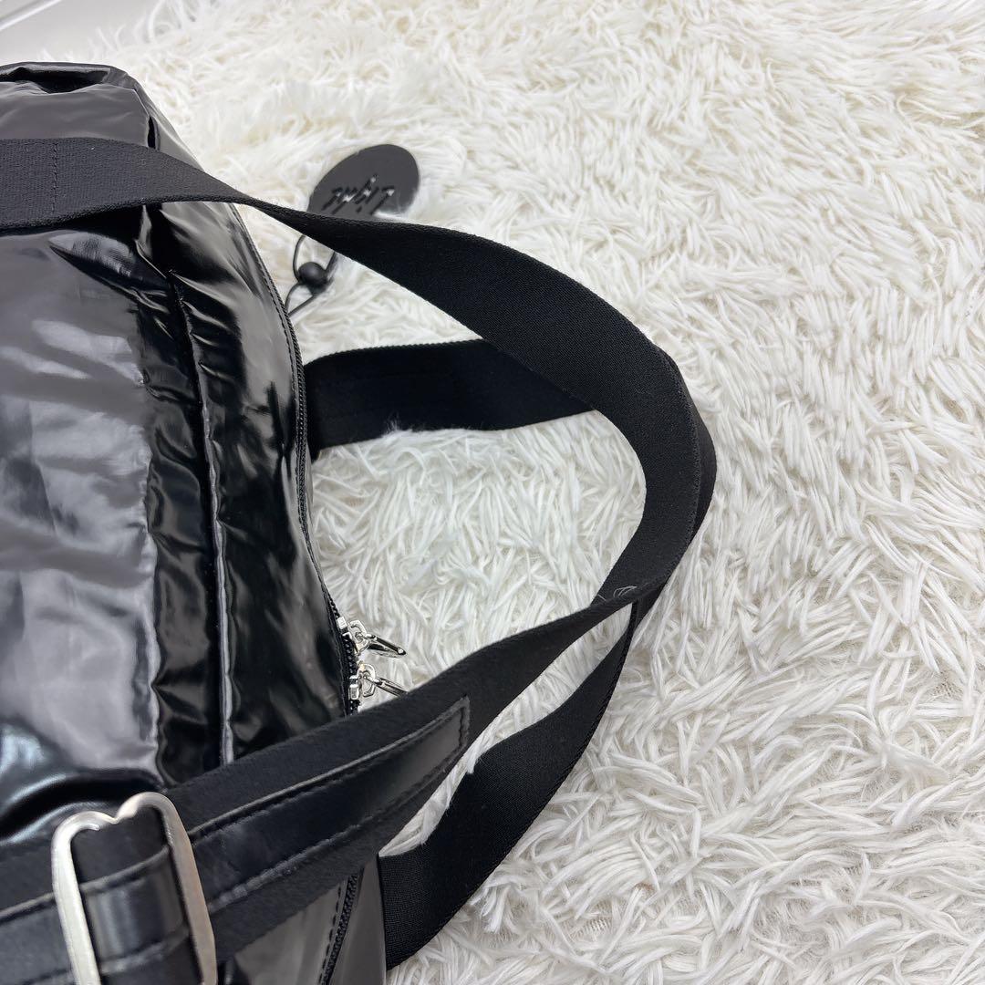 美品✨jack gommeジャックゴム ボストン 黒 Light ポーチ付