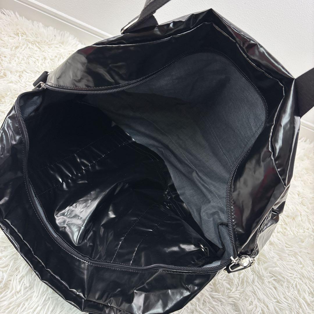美品✨jack gommeジャックゴム ボストン 黒 Light ポーチ付