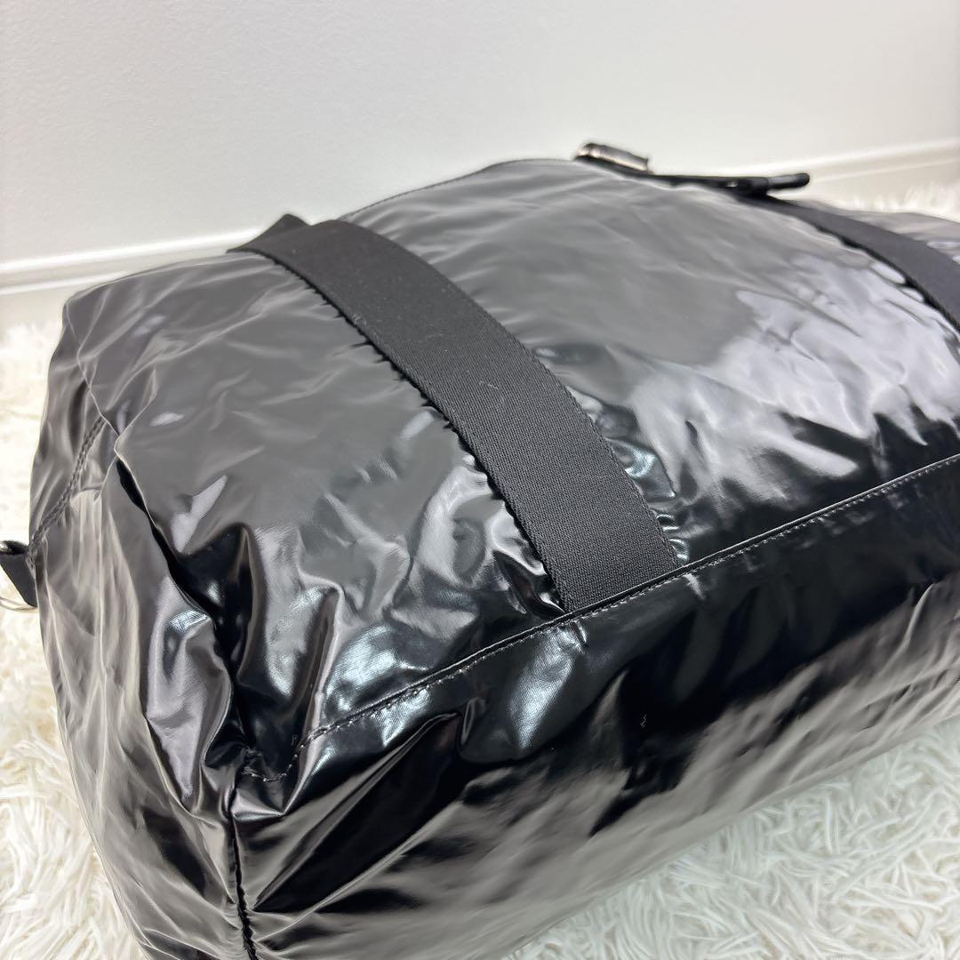 美品✨jack gommeジャックゴム ボストン 黒 Light ポーチ付