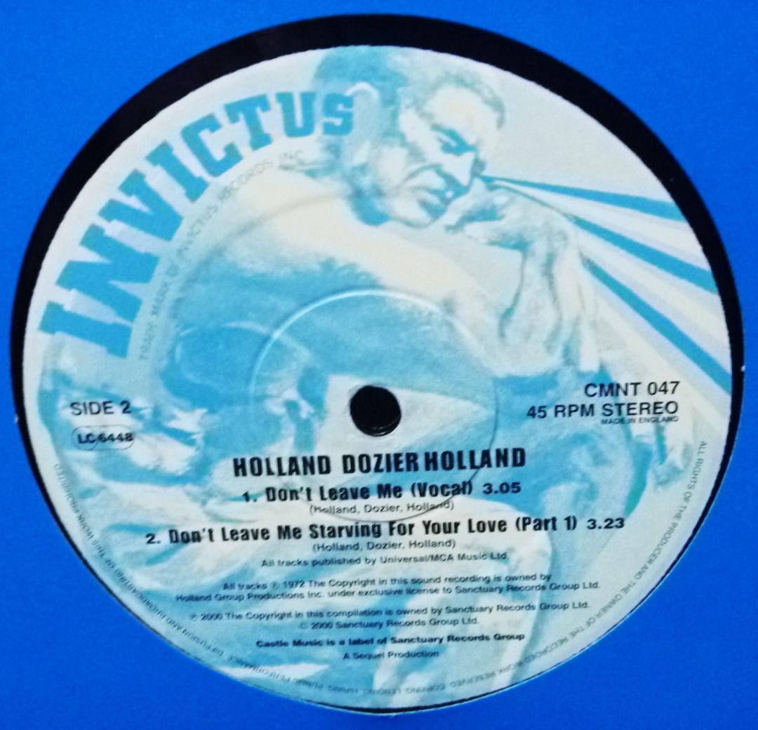 未使用 Holland Dozier Holland / レコード
