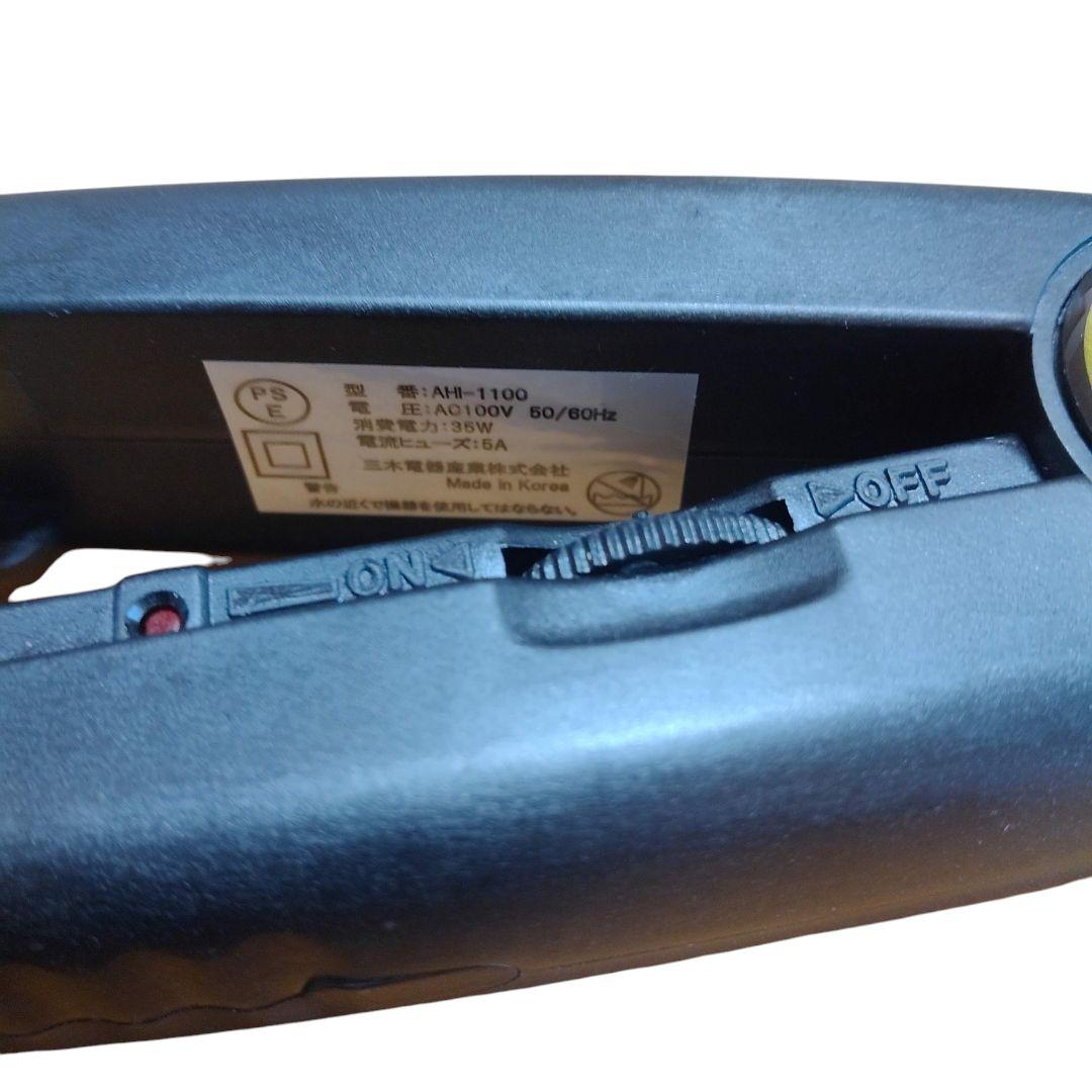 【動作OK】ワンダム　スリムイオンアイロン　ストレートアイロン　AHI-1100