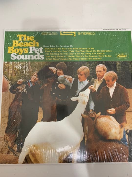 the Beach Boys pet sounds 激レア　カラー版　レコード
