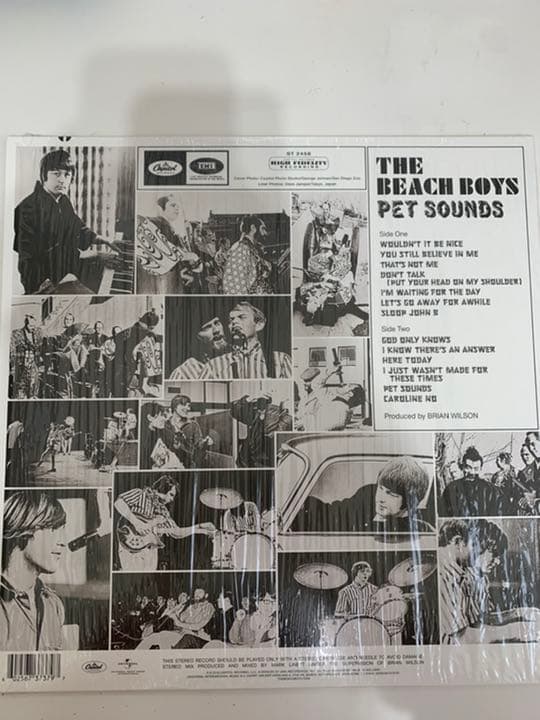 the Beach Boys pet sounds 激レア　カラー版　レコード