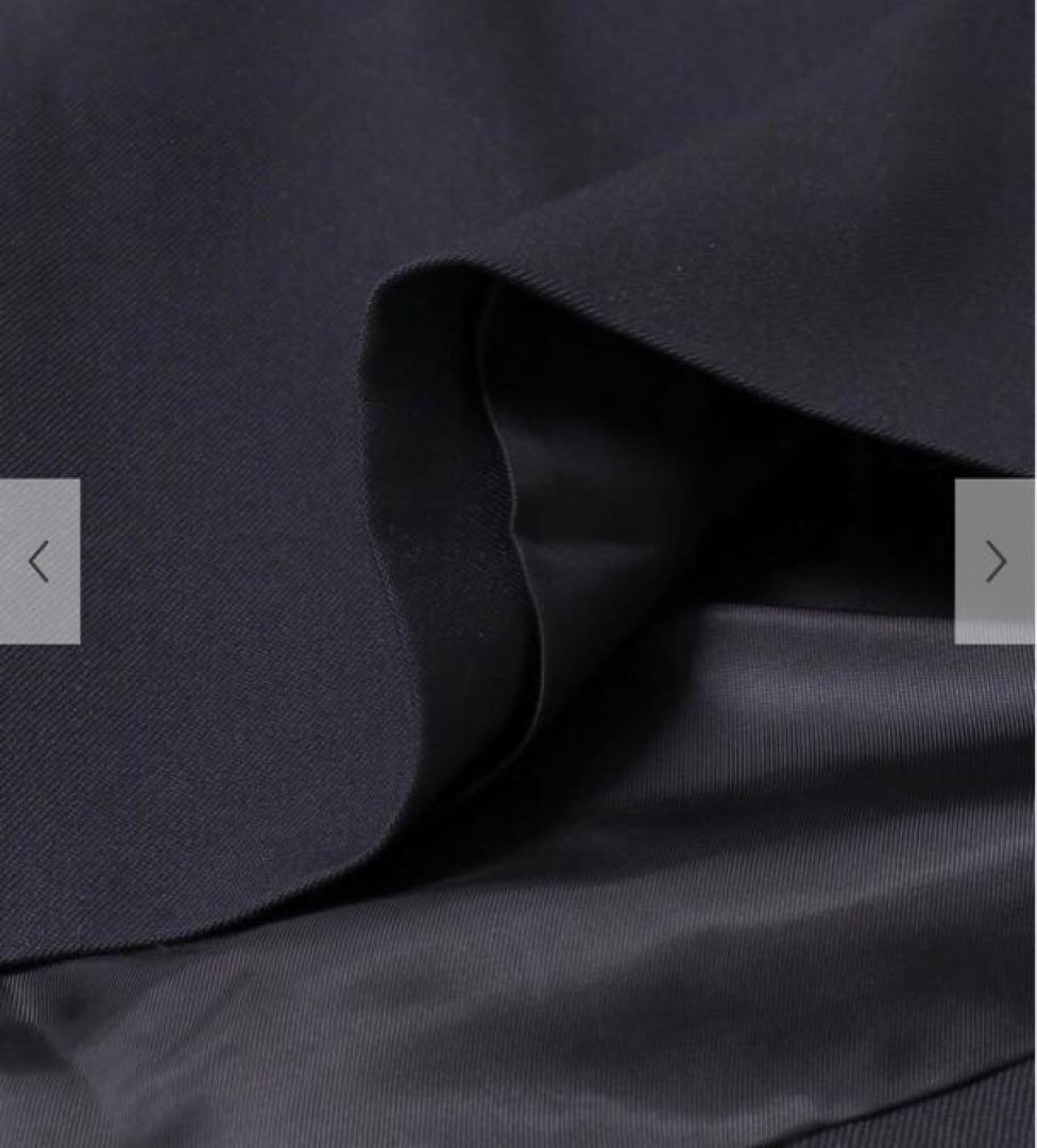 新品タグ付き　かぐれ　ウーステッドウールコート　NAVY