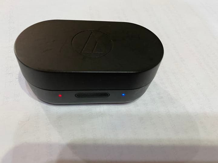 audio-technica  イヤホン　グレー