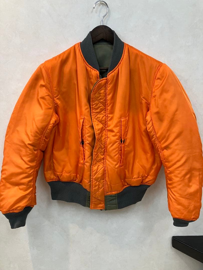 ALPHA INDUSTRIES MA-1 USA製 フライトジャケット M